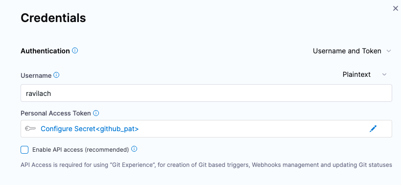 GitHub Creds